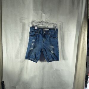 Women's Size 25" Waist Levi's 511 Slim Distressed Jean Shorts